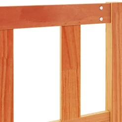 Vidaxl Tête de lit cire marron 160 cm bois massif de pin 844263 Online