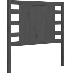 Vidaxl Tête de lit Gris 96x4x100 cm Bois massif de pin 818752