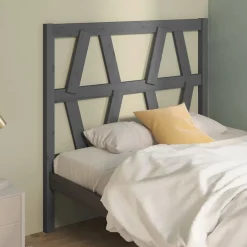Vidaxl Tête de lit Gris 81x4x100 cm Bois massif de pin 818597