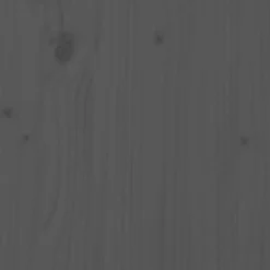 Vidaxl Tête de lit Gris 81x4x100 cm Bois massif de pin