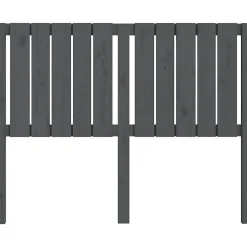 Vidaxl Tête de lit Gris 125,5x4x100 cm Bois massif de pin 818862