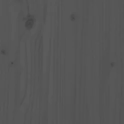 Vidaxl Tête de lit Gris 125,5x4x100 cm Bois massif de pin 818862