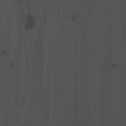 Vidaxl Tête de lit Gris 125,5x4x100 cm Bois massif de pin 817982 Outlet