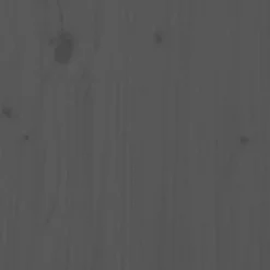 Vidaxl Tête de lit Gris 126x4x100 cm Bois massif de pin 814086 Best
