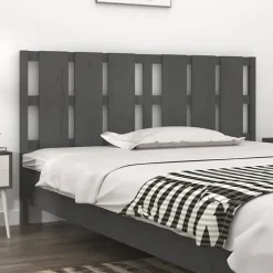 Vidaxl Tête de lit Gris 165,5x4x100 cm Bois massif de pin 818002 Outlet