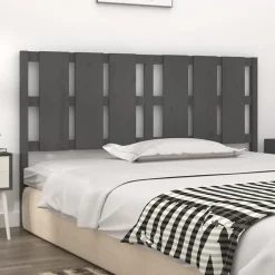 Vidaxl Tête de lit Gris 165,5x4x100 cm Bois massif de pin 818002 Outlet