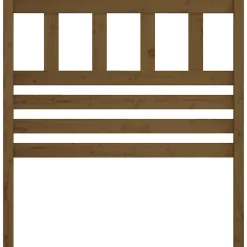 Vidaxl Tête de lit Marron miel 81x4x100 cm Bois massif de pin
