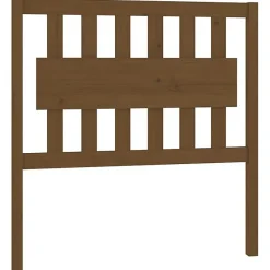 Vidaxl Tête de lit Marron miel 95,5x4x100 cm Bois massif de pin 818553