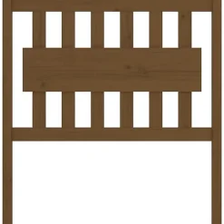 Vidaxl Tête de lit Marron miel 95,5x4x100 cm Bois massif de pin 818553