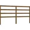 Vidaxl Tête de lit Marron miel 206x4x100 cm Bois massif de pin 817663 Clearance