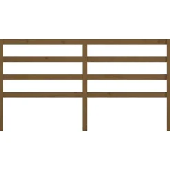 Vidaxl Tête de lit Marron miel 206x4x100 cm Bois massif de pin 817663 Clearance