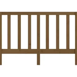 Vidaxl Tête de lit Marron miel 156x4x100 cm Bois massif de pin 817698 Outlet