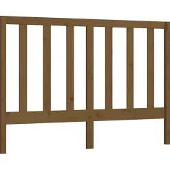 Vidaxl Tête de lit Marron miel 156x4x100 cm Bois massif de pin 817698 Outlet