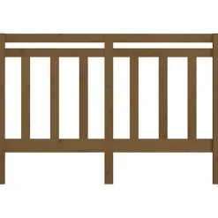 Vidaxl Tête de lit Marron miel 166x4x100 cm Bois massif de pin 817803 Sale