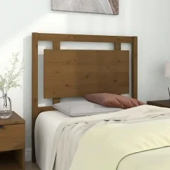 Vidaxl Tête de lit Marron miel 95,5x4x100 cm Bois massif de pin 817923