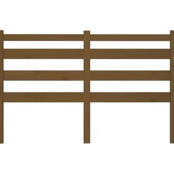 Vidaxl Tête de lit Marron miel 126x4x100 cm Bois massif de pin 818413 Clearance