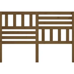 Vidaxl Tête de lit Marron miel, 141x4x100 cm Bois massif de pin Best