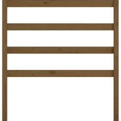 Vidaxl Tête de lit Marron miel 81x4x100 cm Bois massif de pin 817618