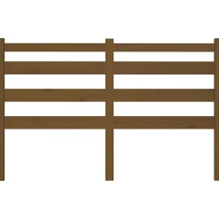 Vidaxl Tête de lit Marron miel 166x4x100 cm Bois massif de pin 818433