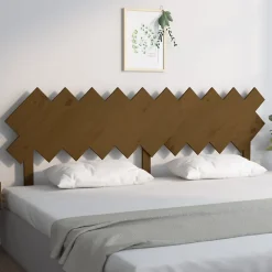 Vidaxl Tête de lit Marron miel 196x3x80,5 cm Bois massif de pin 819243
