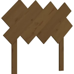 Vidaxl Tête de lit Marron miel 92x3x81 cm Bois massif de pin 819203 Discount