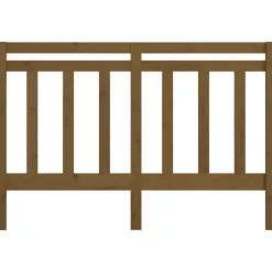 Vidaxl Tête de lit Marron miel 146x4x100 cm Bois massif de pin 817793 Online