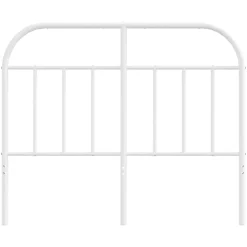 Vidaxl Tête de lit métal blanc 120 cm 353715 Clearance