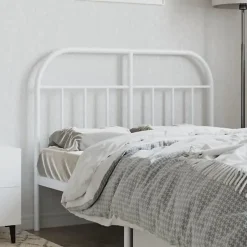 Vidaxl Tête de lit métal blanc 120 cm 353715 Clearance