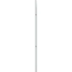 Vidaxl Tête de lit métal blanc 80 cm 352654