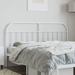 Vidaxl Tête de lit métal blanc 180 cm 353720 Clearance