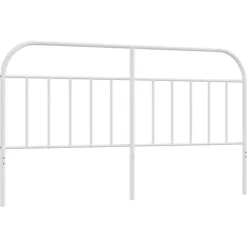 Vidaxl Tête de lit métal blanc 180 cm 353720 Clearance