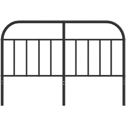 Vidaxl Tête de lit métal noir 140 cm 353668 Outlet