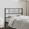 Vidaxl Tête de lit métal noir 75 cm 355293
