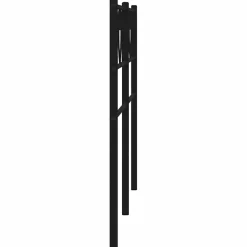 Vidaxl Tête de lit métal noir 200 cm 355501 Online