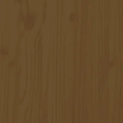 Vidaxl Tête de lit murale Marron miel 185x3x110 cm Bois massif de pin 824966