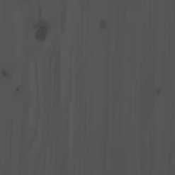Vidaxl Tête de lit murale Gris 204x3x90 cm Bois massif de pin 824880 Best