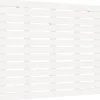 Vidaxl Tête de lit murale Blanc 141x3x91,5 cm Bois massif de pin 824709