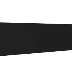Vidaxl Tête de lit murale Noir 240x1,5x80 cm Bois d'ingénierie 811053 Online
