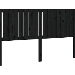 Vidaxl Tête de lit Noir 165,5x4x100 cm Bois massif de pin 818884 Sale