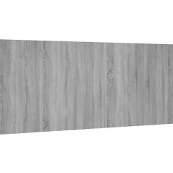 Vidaxl Tête de lit Sonoma gris 200x1,5x80 cm Bois d'ingénierie 816977