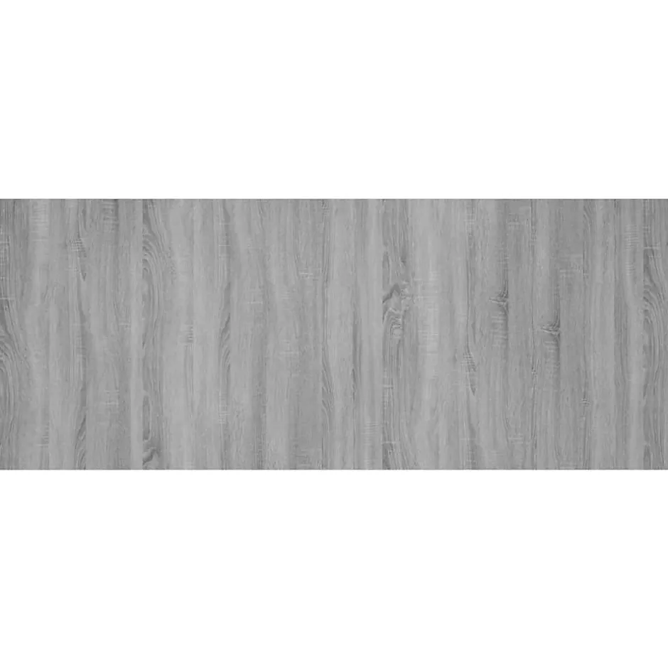 Vidaxl Tête de lit Sonoma gris 200x1,5x80 cm Bois d'ingénierie 816977