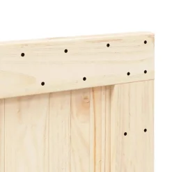 Vidaxl Tête de lit 80x104 cm bois massif de pin 358389 New
