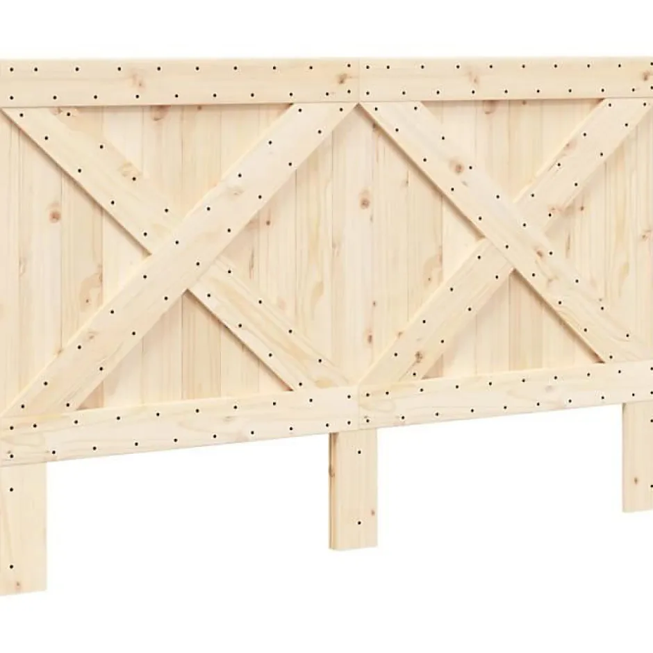 Vidaxl Tête de lit 160x104 cm bois massif de pin 358407