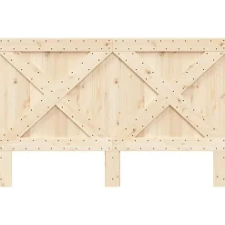 Vidaxl Tête de lit 160x104 cm bois massif de pin 358407