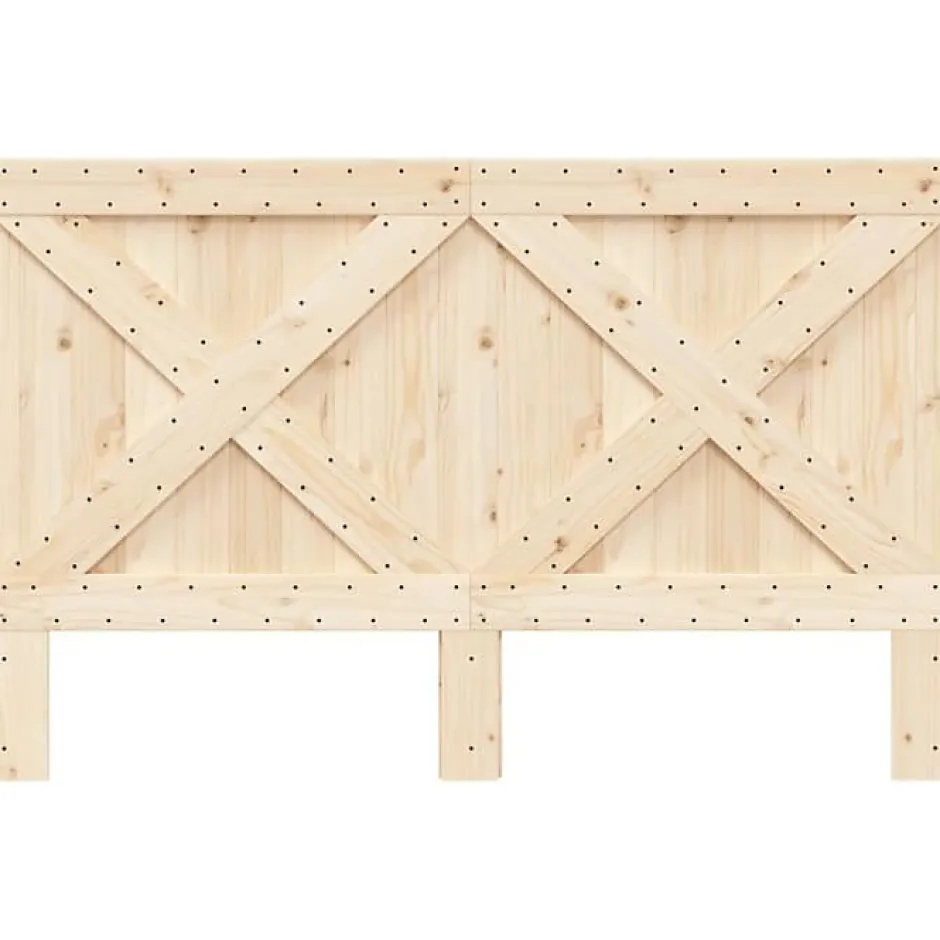 Vidaxl Tête de lit 160x104 cm bois massif de pin 358407