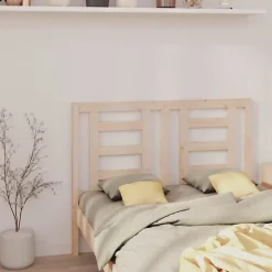 Vidaxl Tête de lit 126x4x100 cm Bois massif de pin 818810