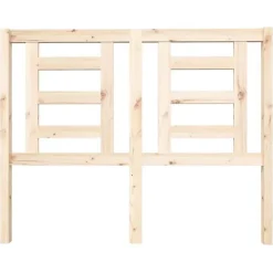 Vidaxl Tête de lit 126x4x100 cm Bois massif de pin 818810