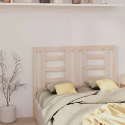 Vidaxl Tête de lit 126x4x100 cm Bois massif de pin 818810