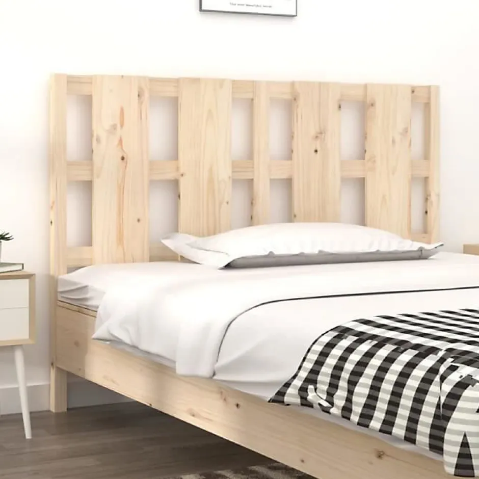 Vidaxl Tête de lit 140,5x4x100 cm Bois massif de pin 817985 Clearance