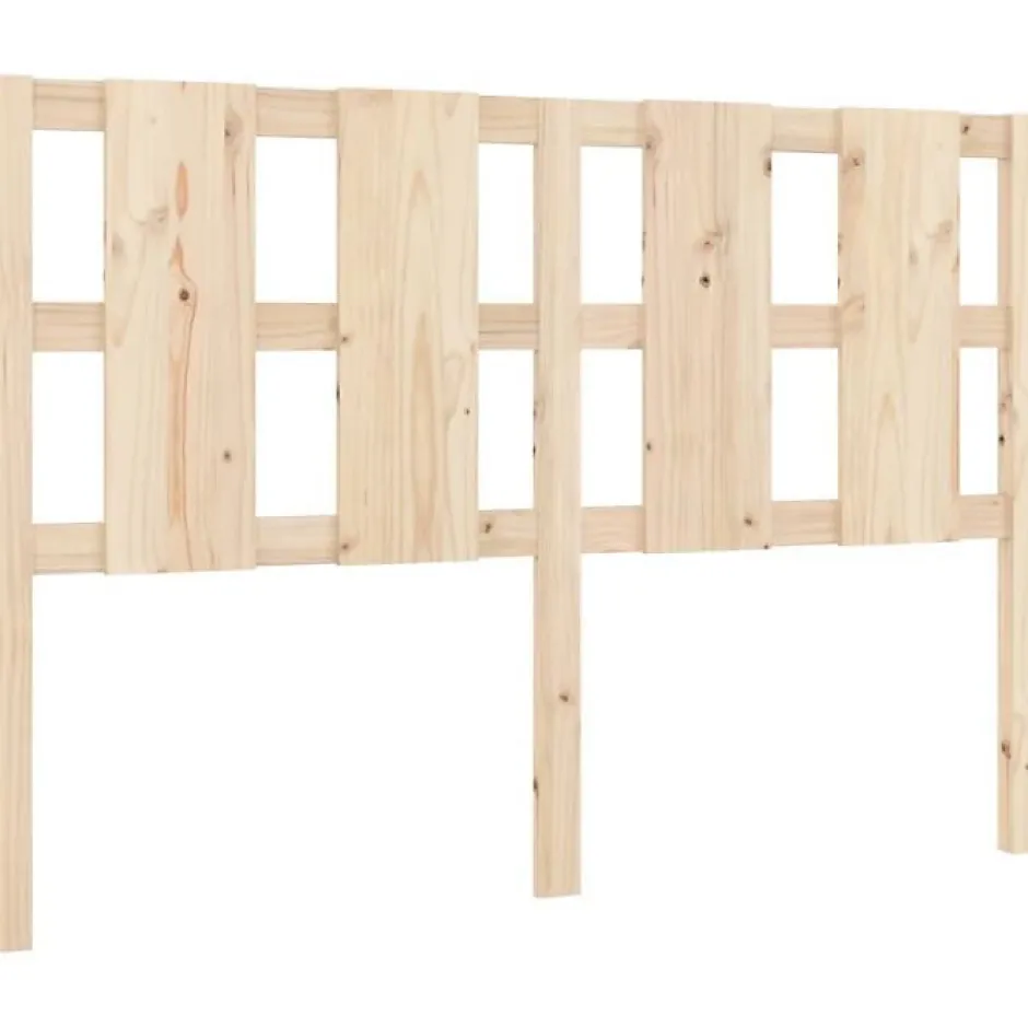 Vidaxl Tête de lit 140,5x4x100 cm Bois massif de pin 817985 Clearance